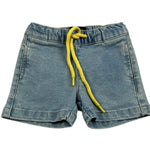 John Richmond Bermuda In Denim Tinta Unita con Elastico Invita per Neonato RIP26107FE AZZURRO JOHN RICHMOND 