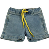 John Richmond Bermuda In Denim Tinta Unita con Elastico Invita per Neonato RIP26107FE AZZURRO JOHN RICHMOND 