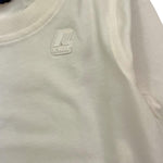 K-WAY shirt girocollo tinta unita con logo Bianco per Bambino K51311W BIANCO K-WAY 