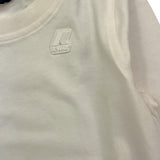 K-WAY shirt girocollo tinta unita con logo Bianco per Bambino K51311W BIANCO K-WAY 
