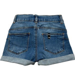 Liu Jo Short Tinta Unita In Denim per Bambina JA5068 BLU LIU JO 