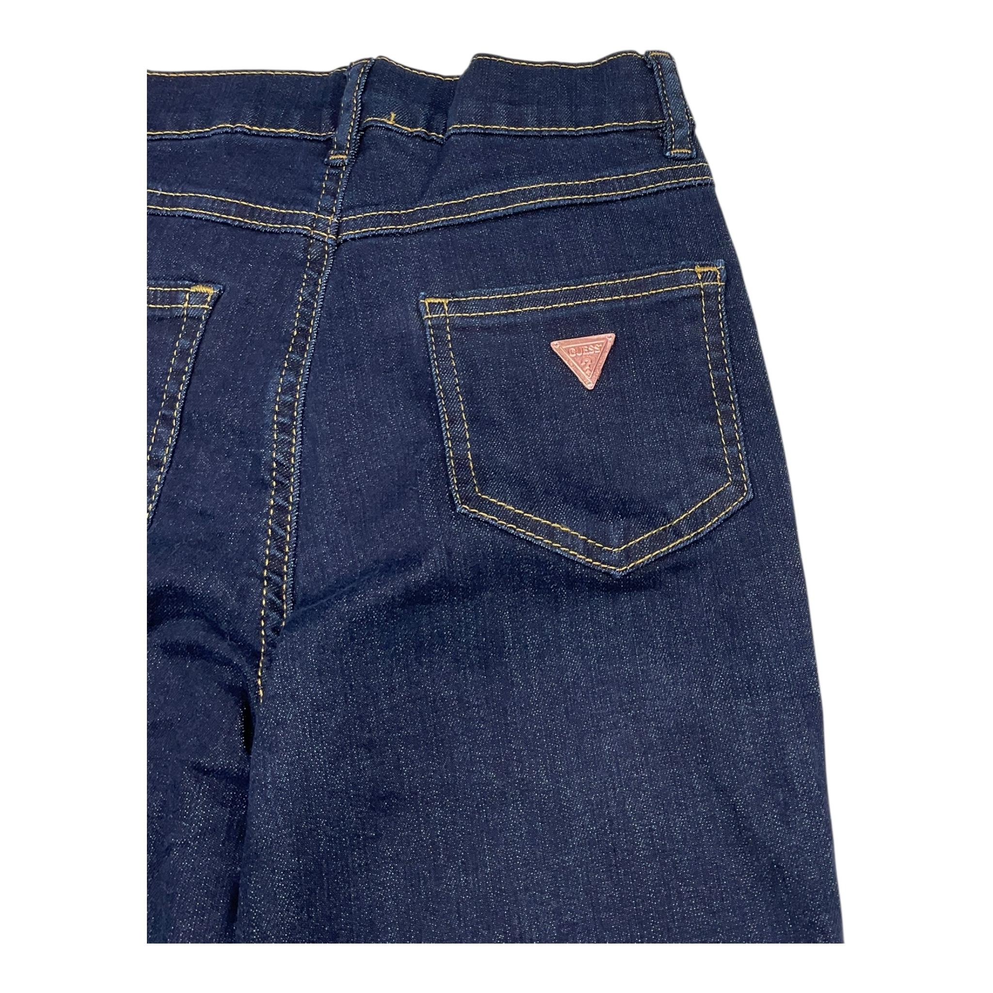 GUESS jeans tinta unita modello zampa Blu per Bambina J3YA03D52V0 BLU GUESS 