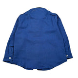 Manuel Ritz Camicia Manica Lunga Tint Unita Blu per Neonato MR30833 BLU MANUEL RITZ 