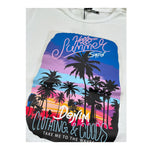 Never Too T-Shirt Girocollo tinta unita con Stampa Bianco per Bambino NT1596R BIANCO NEVER TOO 