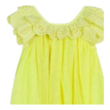 Billieblush Baby Mädchen Einfarbiges Kleid-Gelb Culotte Set