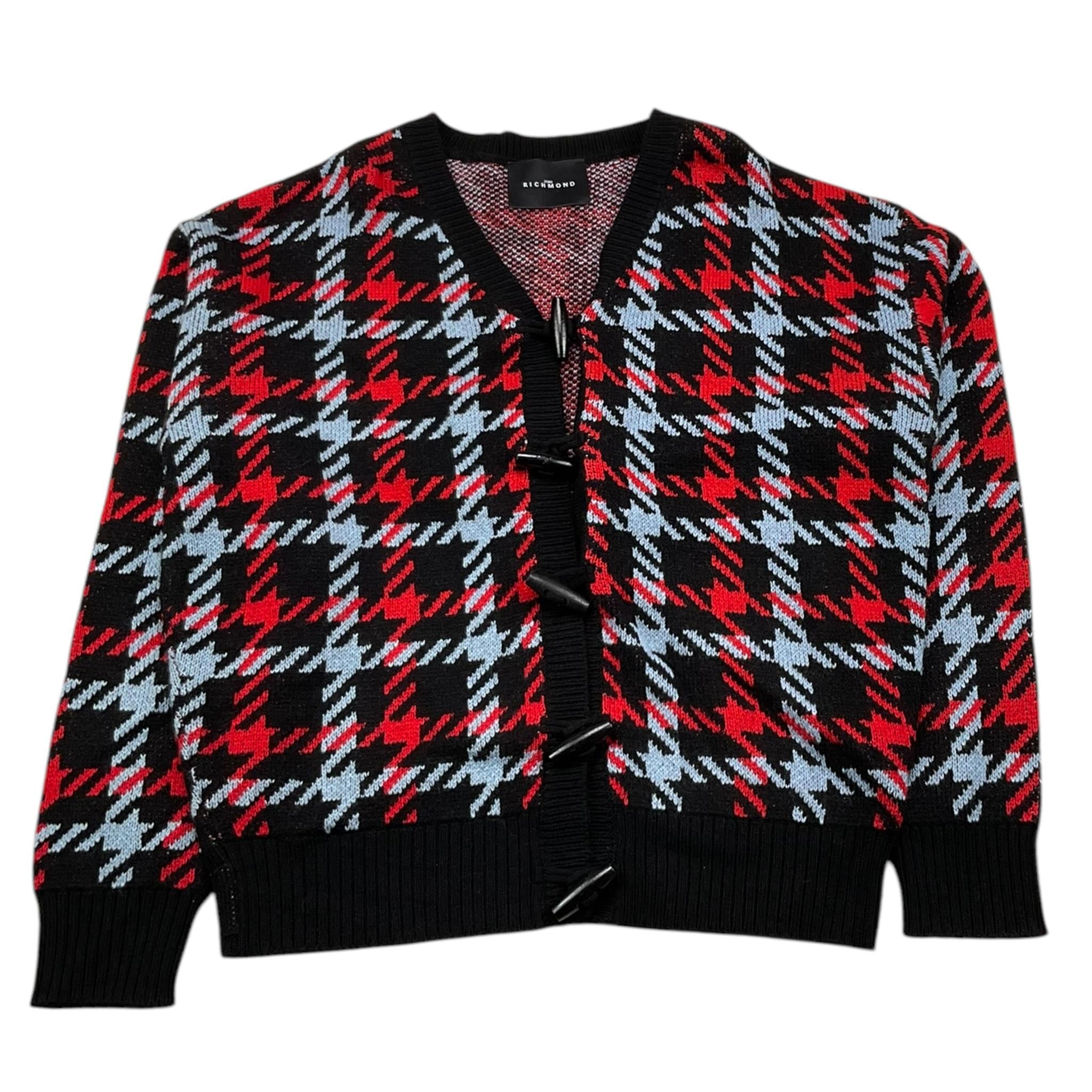 JOHN RICHMOND cardigan stampa fantasia Nero per Bambino RBA25158CD NERO JOHN RICHMOND 