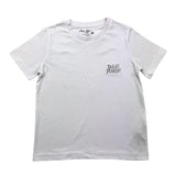 Dan John – Einfarbiges T-Shirt mit Rundhalsausschnitt und weißem Logo-Print für Jungen