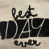 SARABANDA felpa tinta unita con cappuccio e stampa Beige per Neonato 0A034 BEIGE SARABANDA 