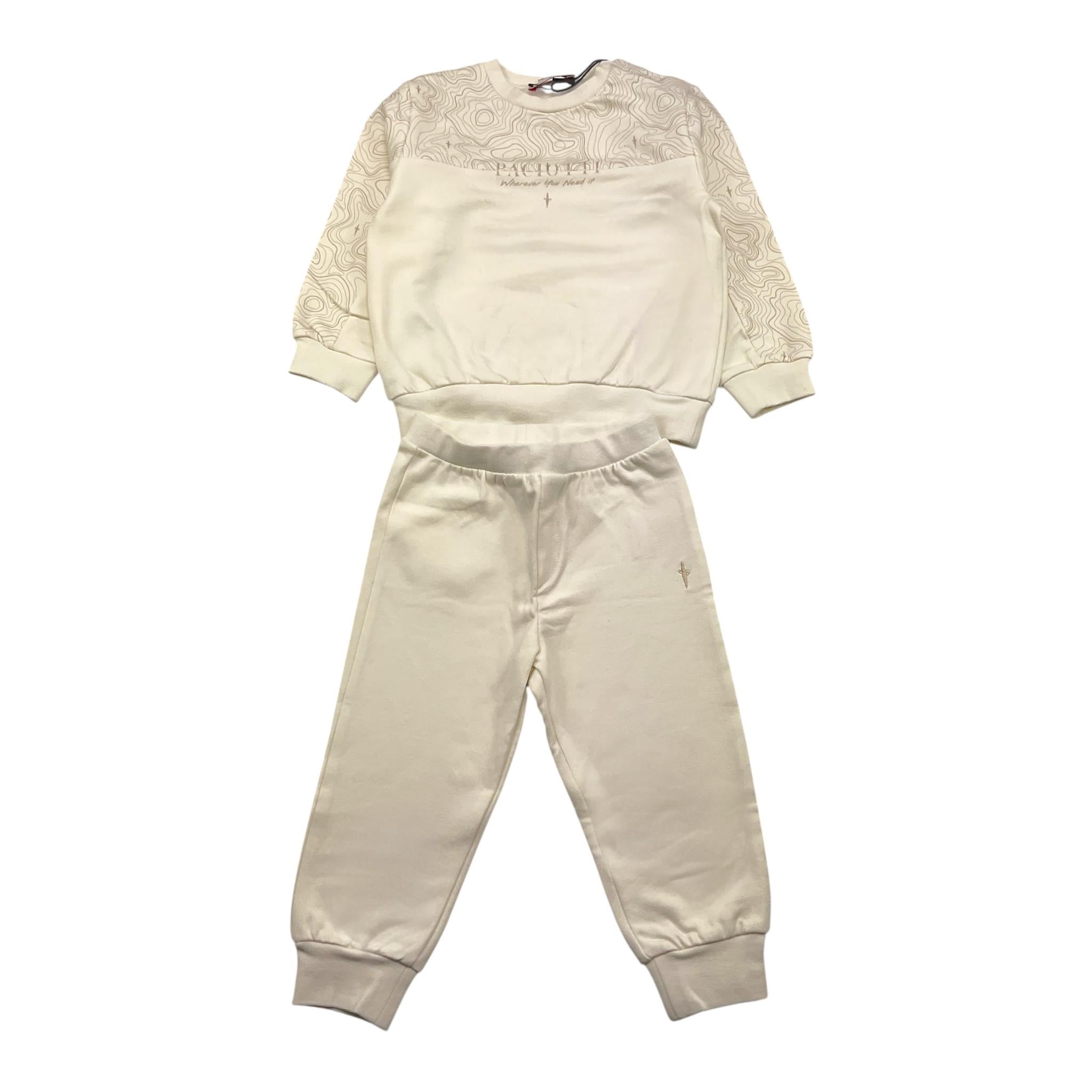 CESARE PACIOTTI completo tinta unita 2pz felpa-pantalone Panna per Neonato CFP5306N PANNA CESARE PACIOTTI 