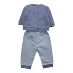 MAYORAL completo 2pz felpa-pantalone tinta unita Blu per Neonato 2680 BLU MAYORAL 