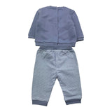 MAYORAL completo 2pz felpa-pantalone tinta unita Blu per Neonato 2680 BLU MAYORAL 