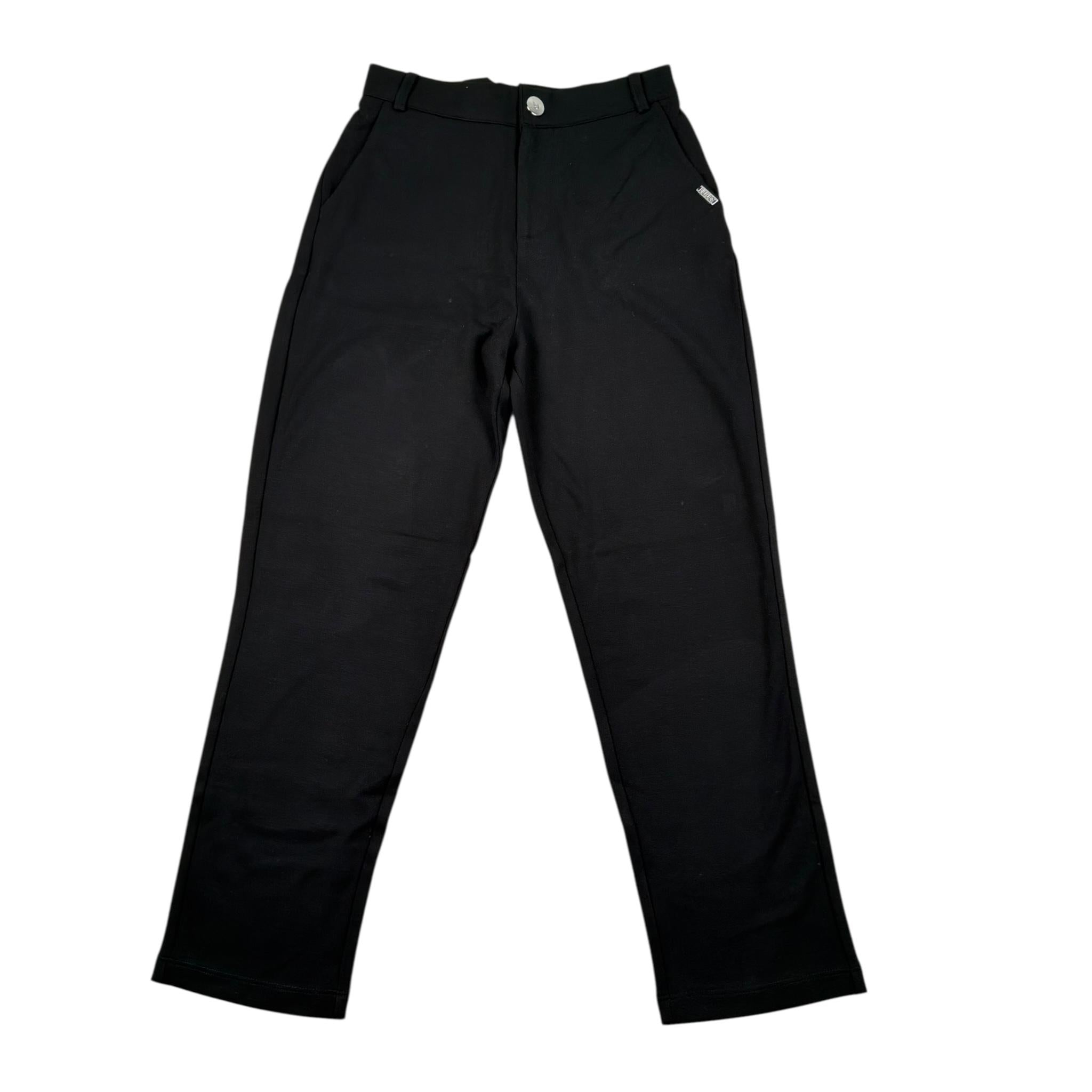 Liu Jo Pantalone Tinta Unita con Elastico In Vita per Bambina GA5186X NERO LIU JO 