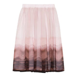 Eleventy Gonna Bicolore con Fantasia E Tulle per Bambina EW7A04 ROSA ELEVENTY 