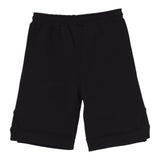 Disclaimer Einfarbige Bermudashorts mit schwarzem Logo-Print für Jungen