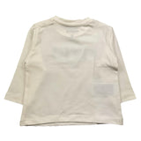 MAYORAL shrit girocollo tinta unita con stampa in contrasto Bianco per Neonato 108NX BIANCO MAYORAL 