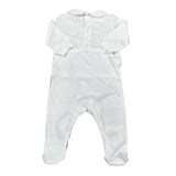 Dolcimonelli Tutita tinta unita con Ricami Bianco per Neonata 436508008 BIANCO DOLCIMONELLI 