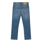 Calvin Klein Jeans Tinta Unita con Girovita Regolabile per Bambino IB0IB02306 AZZURRO CALVIN KLEIN 