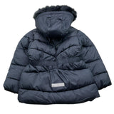NAME IT giubbino tinta unita con cappuccio Blu per Bambina 13231151 BLU NAME IT 