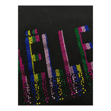 GAELLE t-shirt girocollo tinta unita con brillantini Nero per Bambina 2746M00038 NERO GAELLE 
