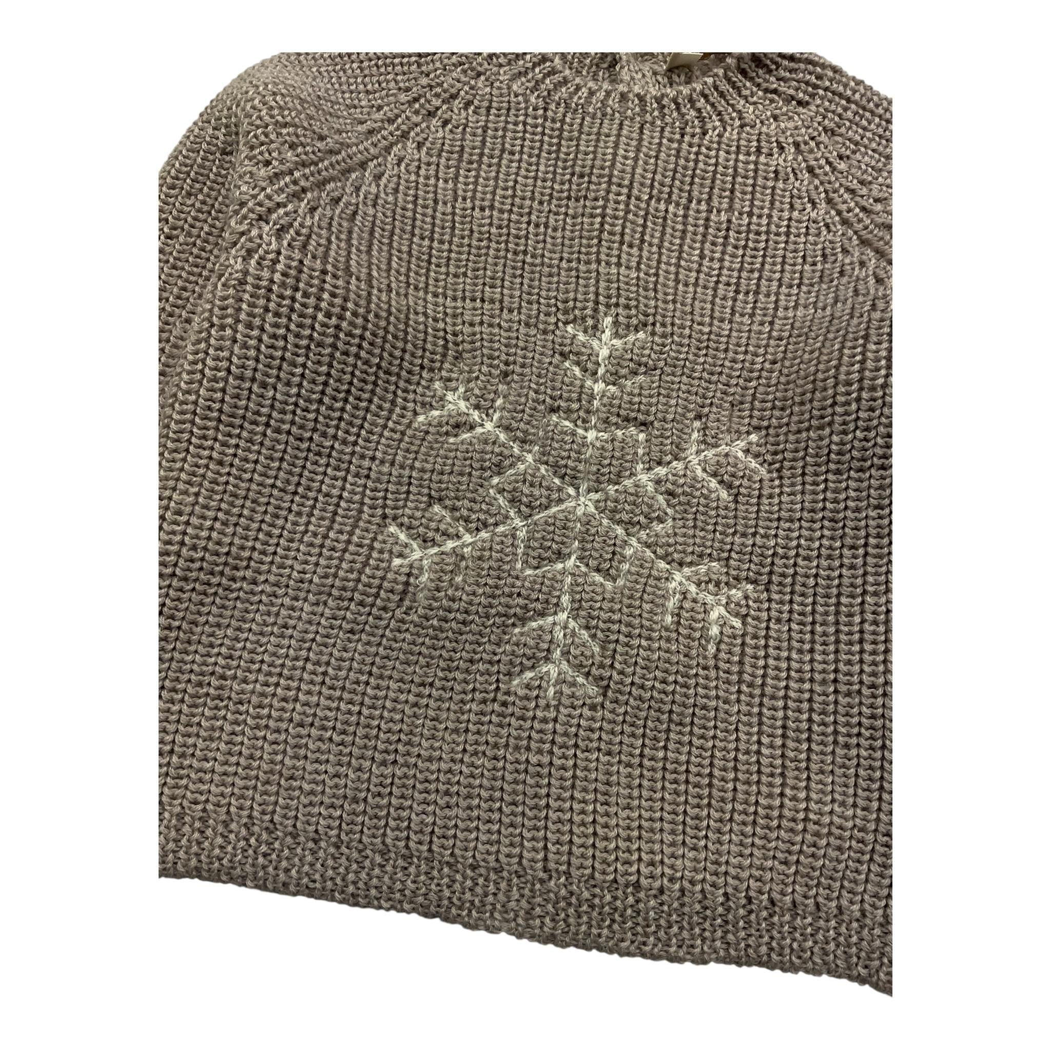 WEDOBLE maglia tinta unita con ricami Fango per Neonato I2402301 FANGO WEDOBLE 