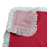 Dolcimonelli Coperta tinta unita con Profili In Contrasto Rosa per Bambina 436204116 ROSA DOLCIMONELLI 