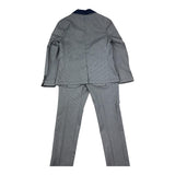 Sp1 Komplett 2-teilige Jacke-Hose Mikromuster Blau für Jungen