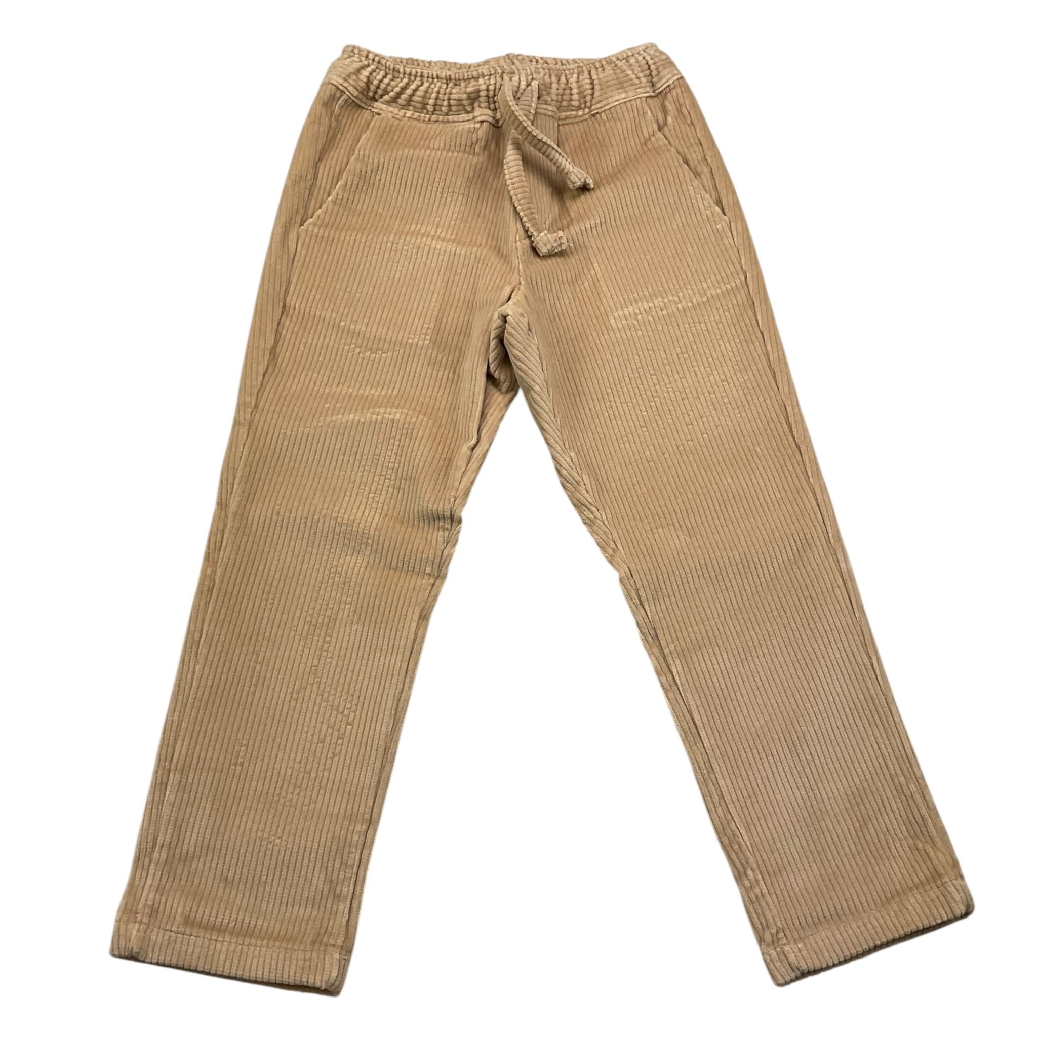 NANAN pantalone tinta uita in velluto Beige per Bambino I24241 BEIGE NANAN 
