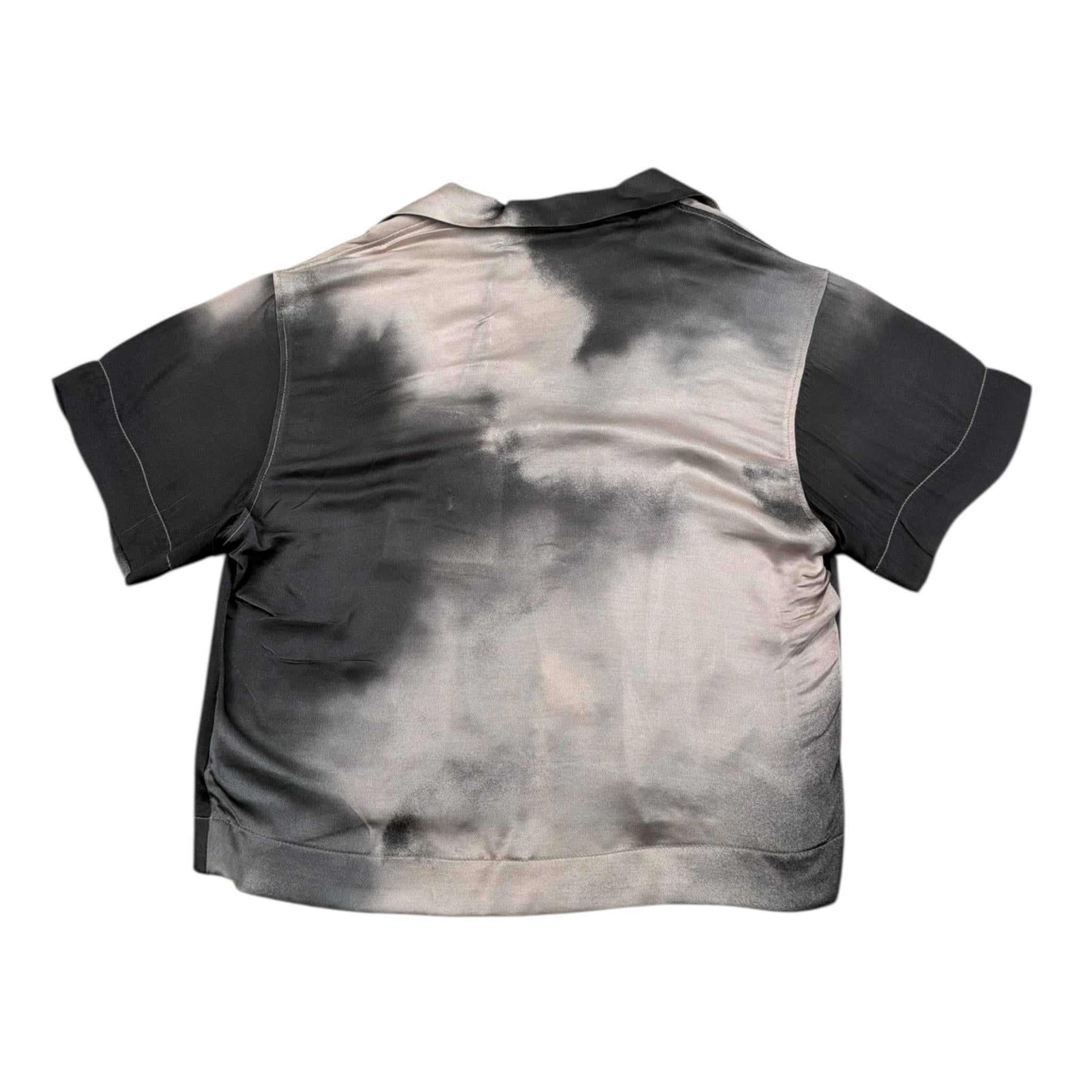 I'M Brian Camicia Mezza Manica Bicolore con Fantasia per Bambino CA3288J GRIGIO I'M BRIAN 