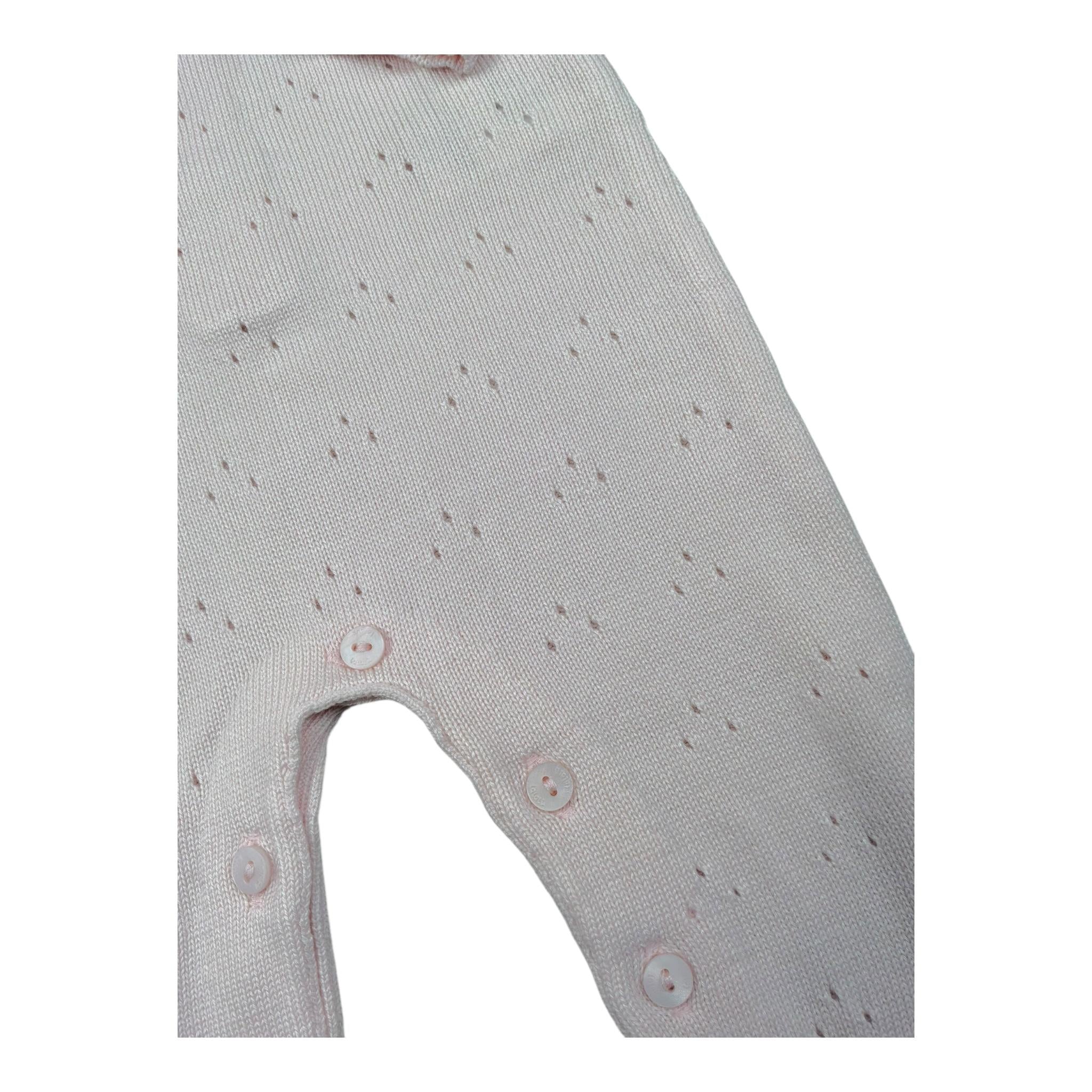 Lalalu'tutinaTinta Unita Traforata per Neonata TML21P ROSA LALALU' 