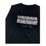 CECYLE shirt girocollo tint unita con stampa in contrasto Nero per Bambina BY1823 NERO CECYLE 