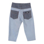 MISSONI jeans tinta unita con logo Azzurro per Bambino MV6Q20 AZZURRO MISSONI 