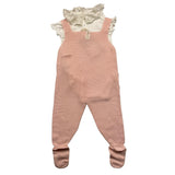 Wedoble 2-teiliges Set Bodysuit-Rosa Strampler für Baby Mädchen