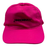 Hinnominate Einfarbige Mütze mit Logo Fuchsia für Mädchen