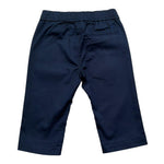 Trussardi Pantalone Tinta Unita con Elastico In Vita per Neonato TIP26148PA BLU TRUSSARDI 