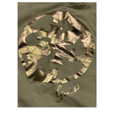 GUESS shirt tinta unita girocollo con stampa Verde per Bambina J4YI24K6YW4X VERDE GUESS 