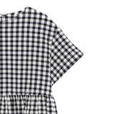 Il Gufo Abito Mezza Manica Fantaisa Qaudri per Bambina ABGL BLU IL GUFO 