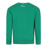 SAINT BARTH felpa tinta unita girocollo con stampa Verde per Bambino HUT000401319G VERDE SAINT BARTH 