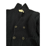 Dou Dou Cardigan Tinta Unita con Bottoni per Bambina DW9P00X BLU DOU DOU 
