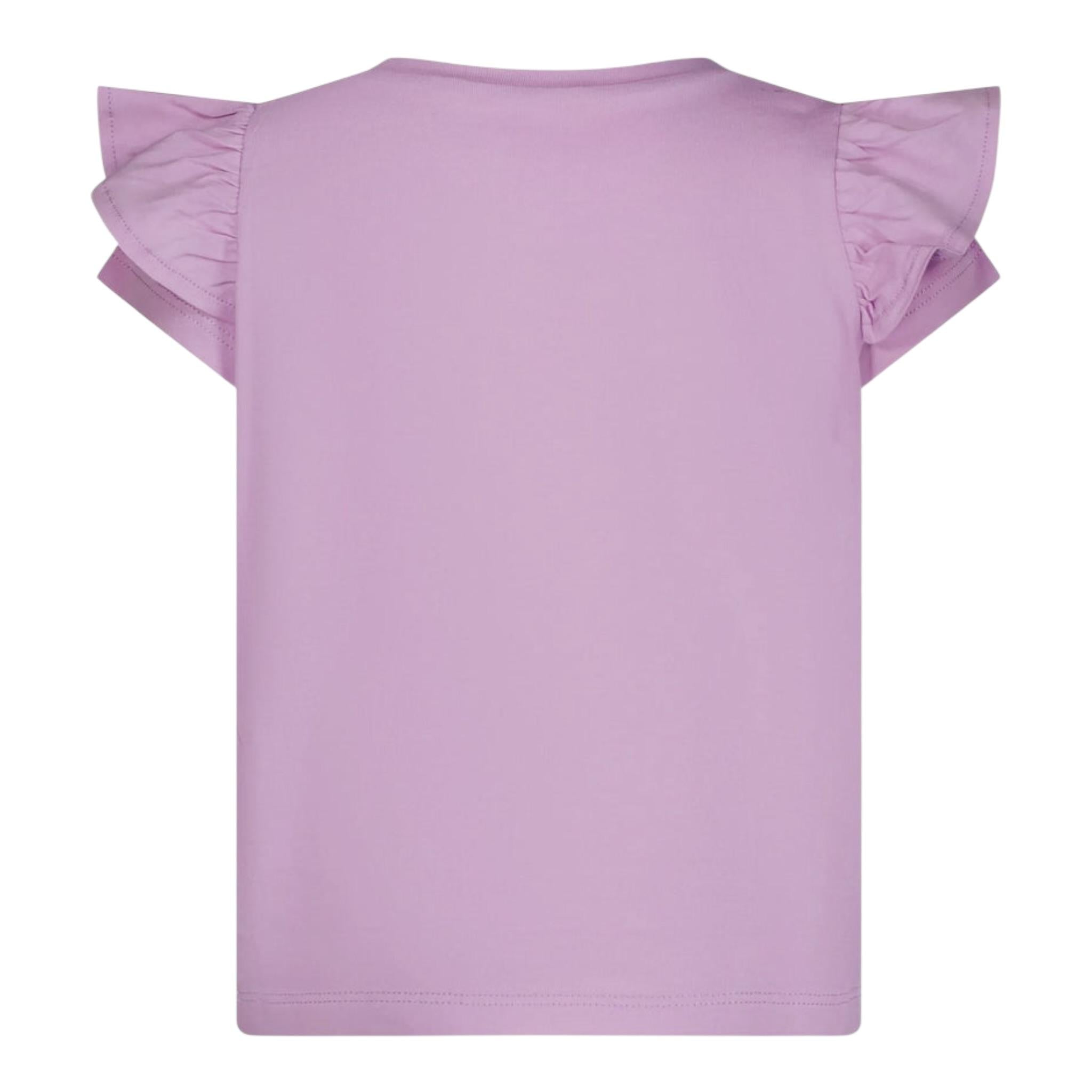 Liu Jo T-Shirt tinta unita con Brillantini Lilla per Bambina KA5092XXXX LILLA LIU JO 