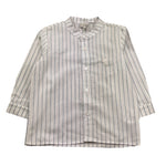 Lalalu' Camicia Manical Unga Fantasia A Righe per Neonato CTL01E BIANCO LALALU' 