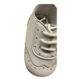 Ambaraba Scarpine Tinta Unita con Lacci per Neonato SM3886 BIANCO AMBARABA 