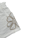 M+E' Short Tinta Unita con Elastic In Vita per Neonata UE1698N BIANCO M+E' 