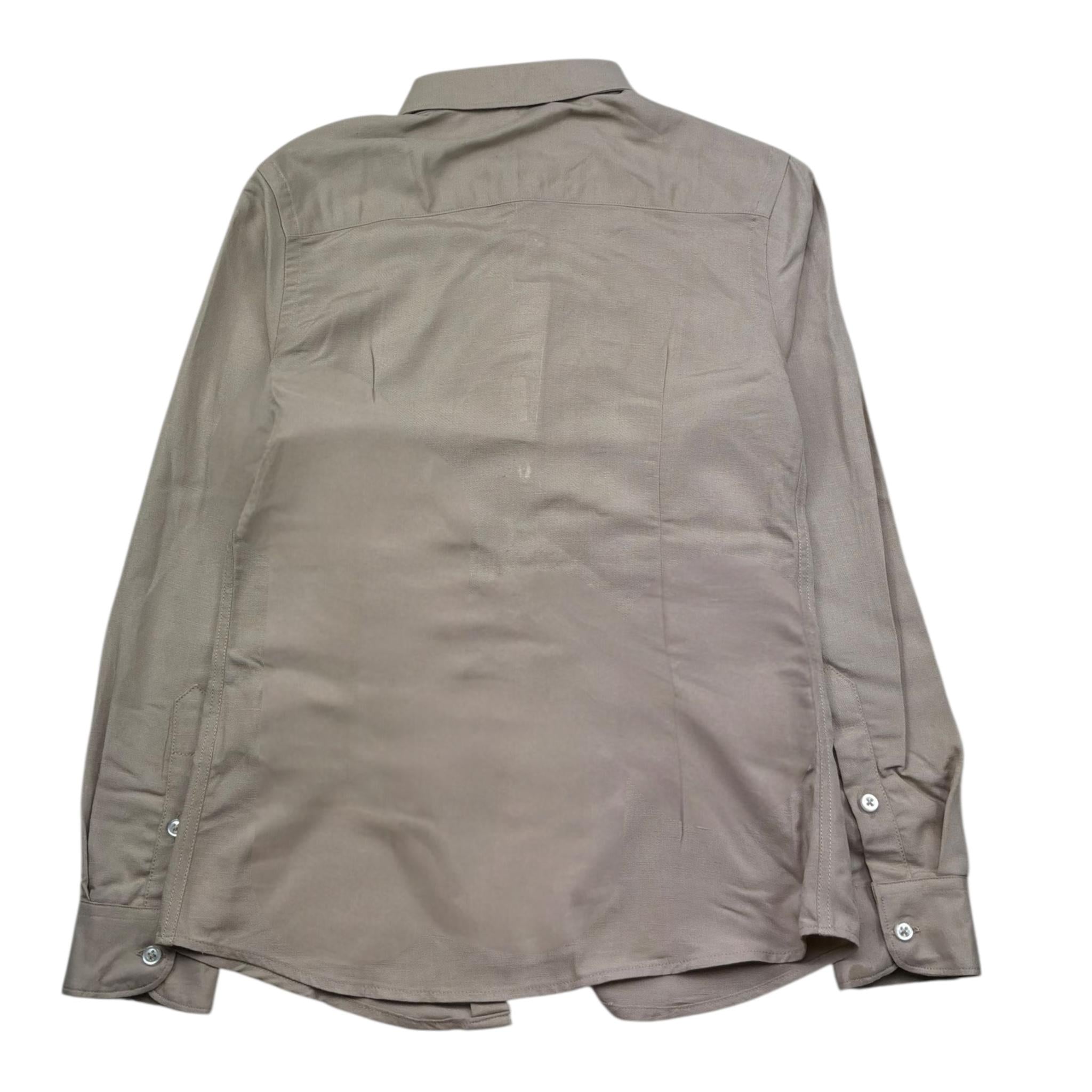 Manuel Ritz Camicia Manica Lunga Tinta Unita per Bambino MR3044X BEIGE MANUEL RITZ 