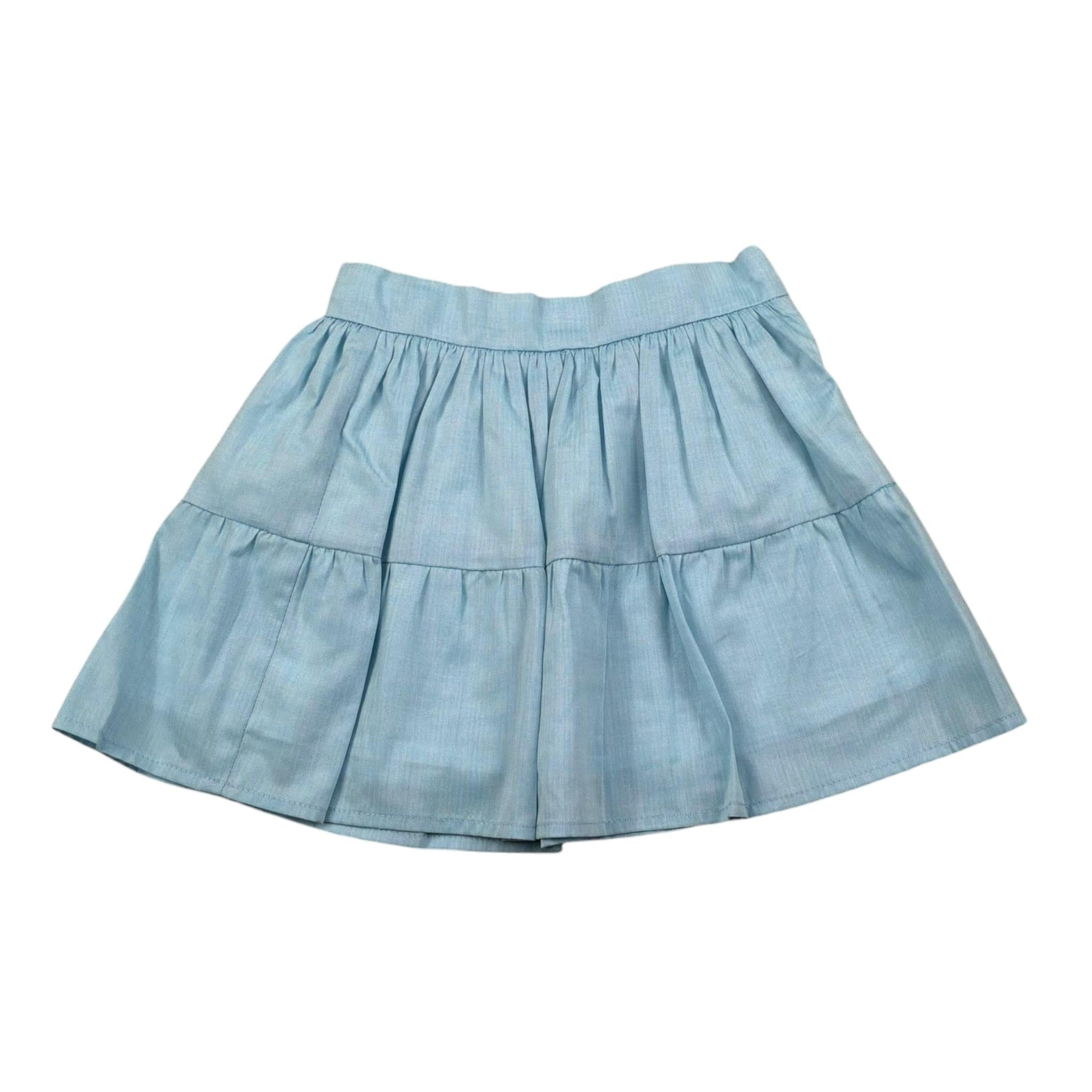 Ilfarobimbi Gonna tinta unita Azzurro per Bambina IFB40325J AZZURRO ILFAROBIMBI 