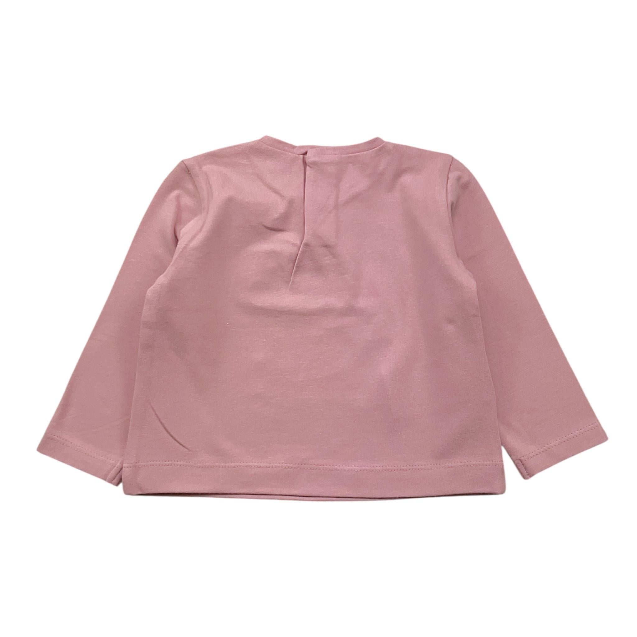 MAYORAL shirt girocollo tinta unita con stampa Rosa per Bambina 116J ROSA MAYORAL 