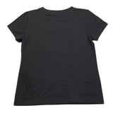 MOSCHINO t-shirt tinta unita girocollo con stampa Nero per Bambina HCM06K NERO MOSCHINO 
