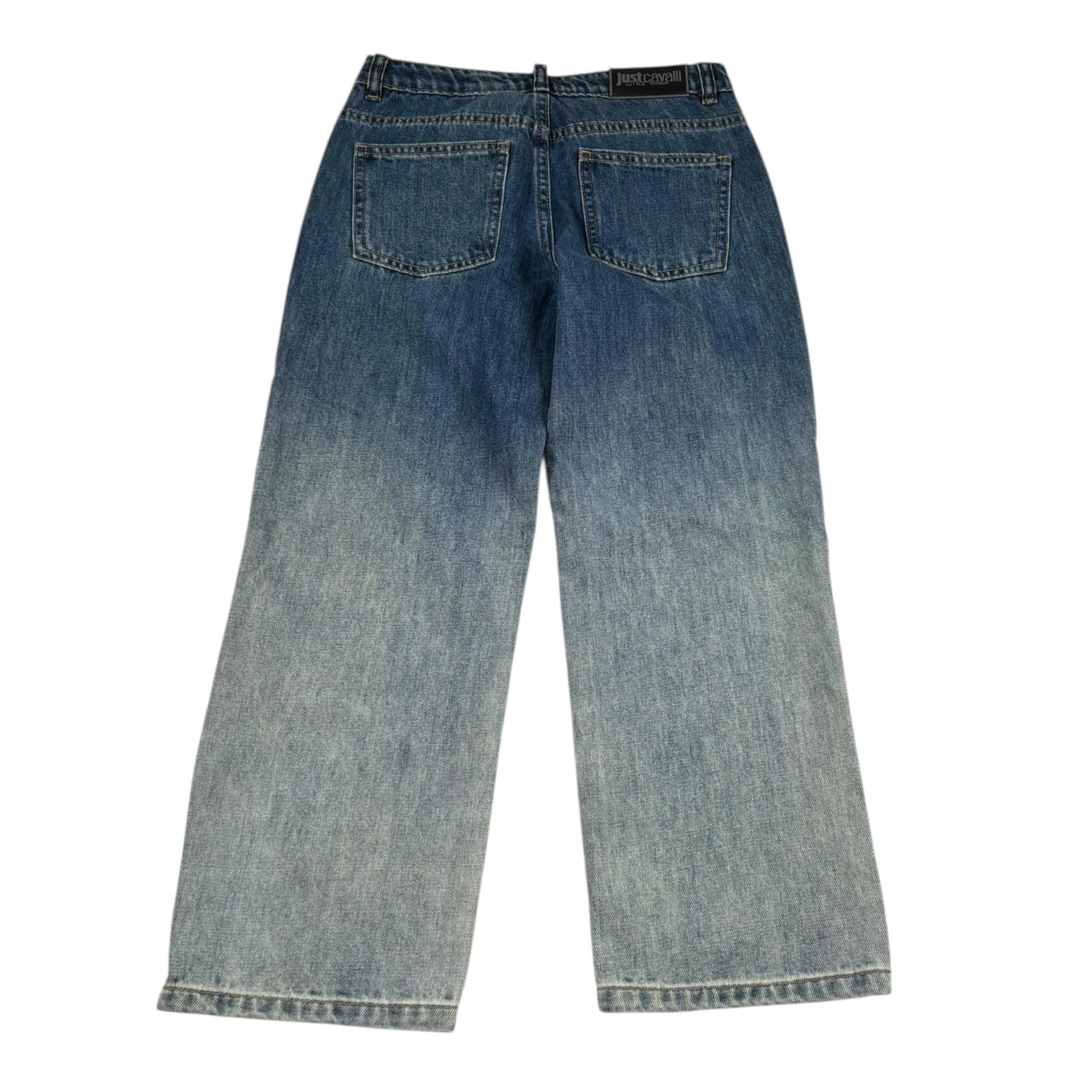 Just Cavalli Jeans Tinta Unita con Sfumatura per Bambina JBP26165JE BLU JUST CAVALLI 