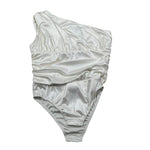Fun & Fun Body Tinta Unita Monospalla per Bambina FNCJBD01012X BIANCO FUN & FUN 