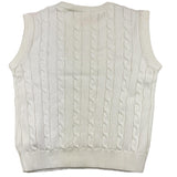 Off-White Solid Color Print Weste Weiß für Mädchen