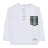 NANAN shirt con bottoni tinta unita con taschino Bianco per Neonato I2427712B BIANCO NANAN 